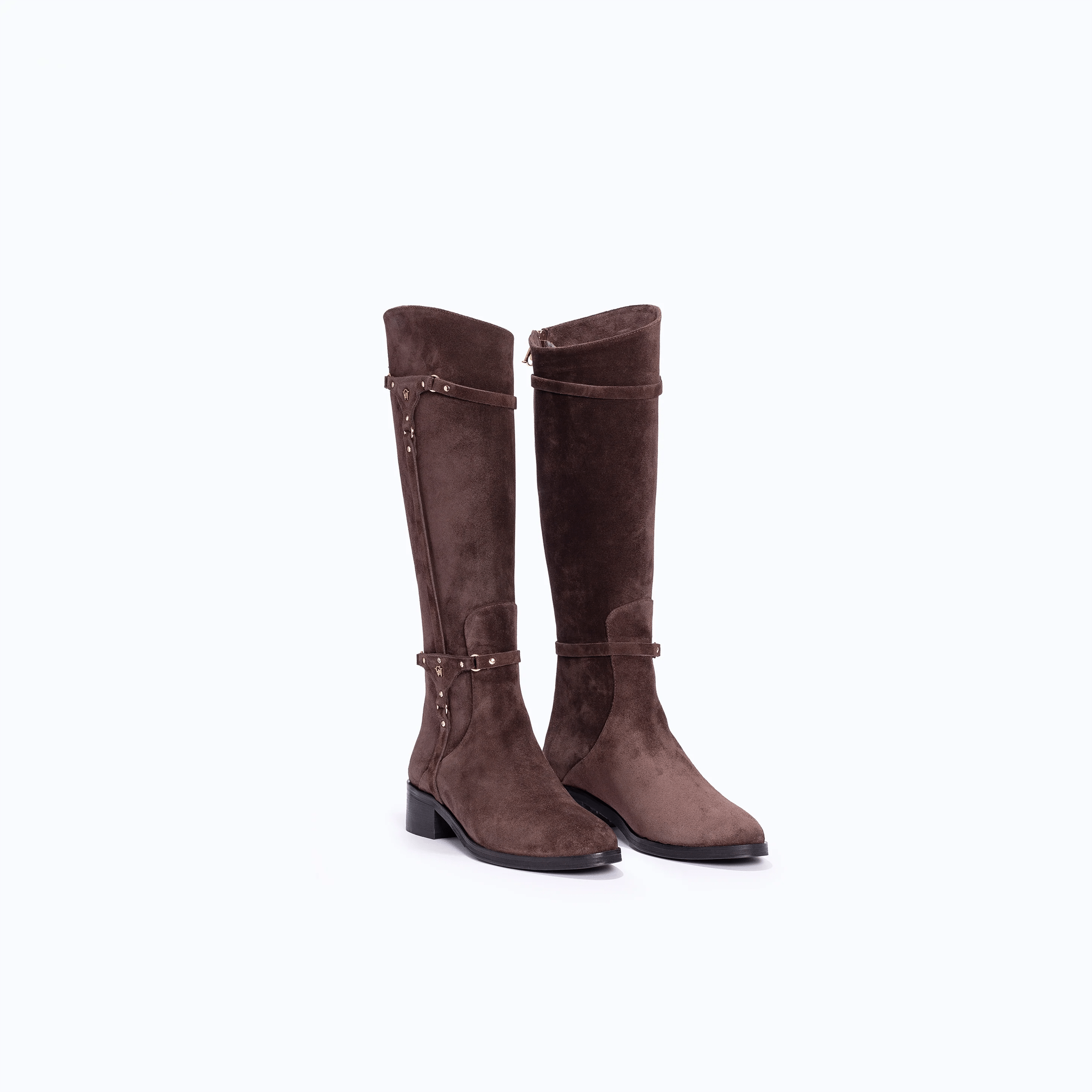 AUBREY - DARK SUEDE BROWN - manc