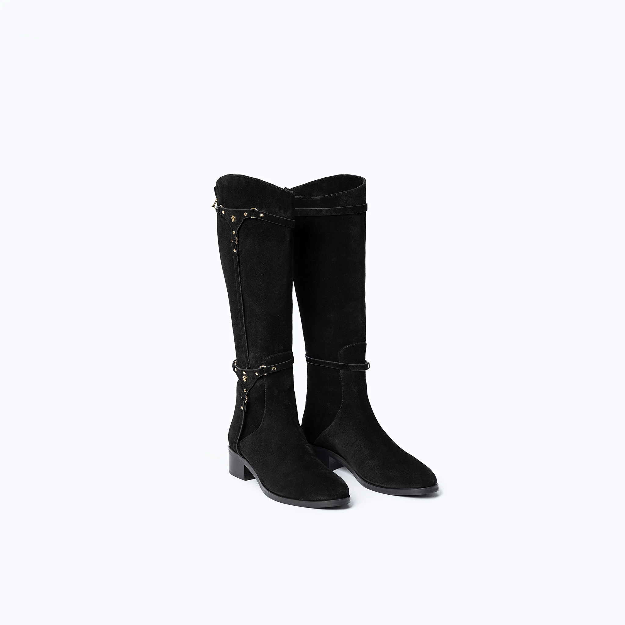 AUBREY - SUEDE BLACK - manc
