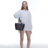 BELLA MINI TOTE - أسود