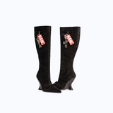 GIA - SUEDE BLACK
