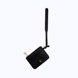 SOLID CARD HOLDER - BLACK - manc