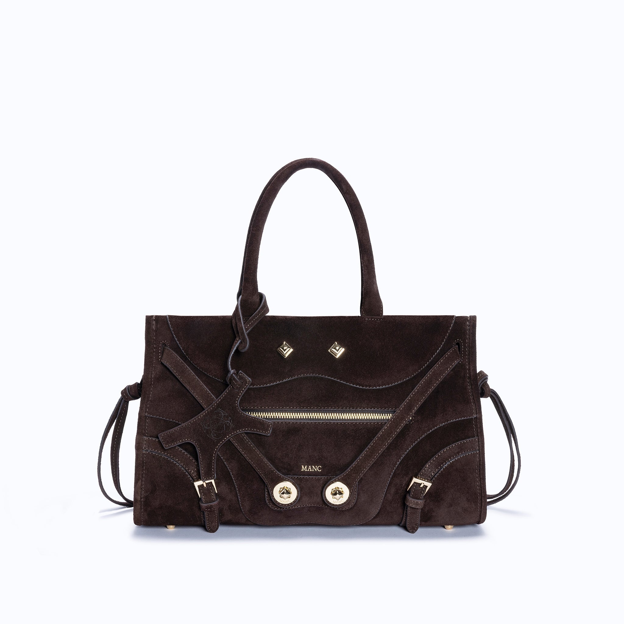 ZOUZOU - DARK SUEDE BROWN – MANC OFFICIAL