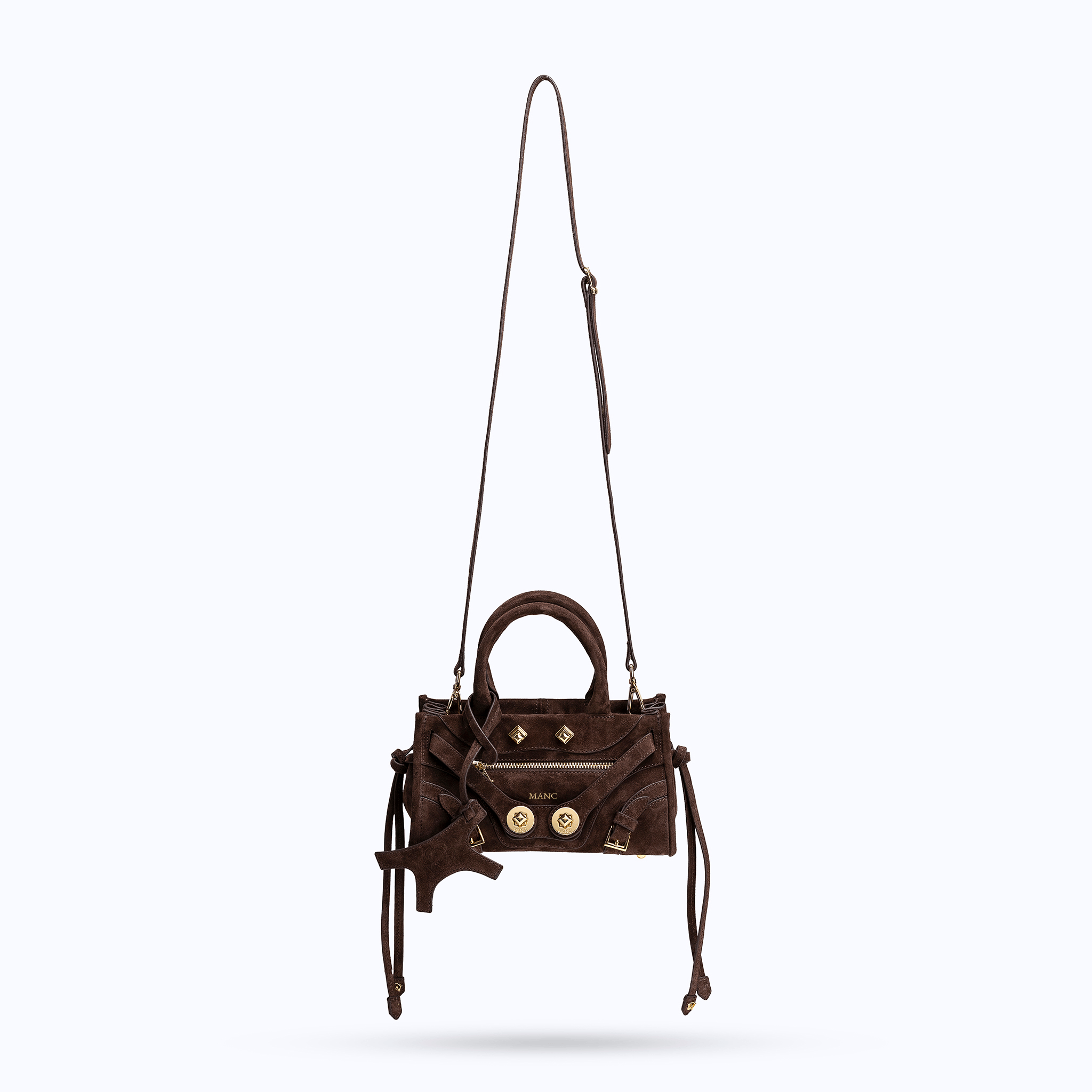 ZOUZOU NANO - DARK SUEDE BROWN (PRE - ORDER) - manc