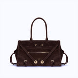 ZOUZOU - DARK SUEDE BROWN