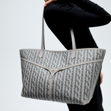 MIRI TOTE - رمادي 