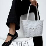 BELLA MINI TOTE- WHITE