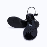 JELLY SANDALS - BLACK