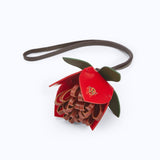 LEATHER BLOOM CHARM