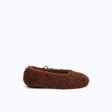 TEDDY BALLERINAS - BROWN