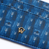 IVY CARD HOLDER-BLUE