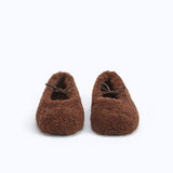 TEDDY BALLERINAS - BROWN