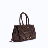 ZOUZOU - DARK SUEDE BROWN