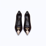 FELICITY - DARK SUEDE BROWN