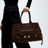 ZOUZOU - DARK SUEDE BROWN