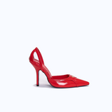 LILITH HEELS-RED