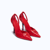 LILITH HEELS-RED