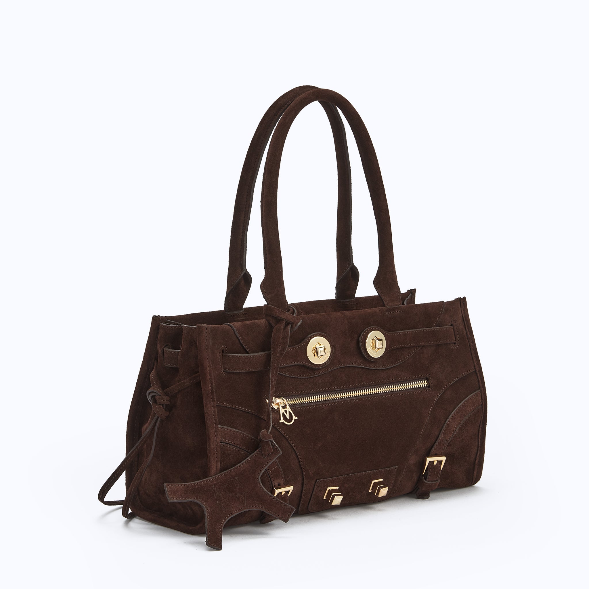ZOUZOU MINI - DARK SUEDE BROWN – MANC OFFICIAL