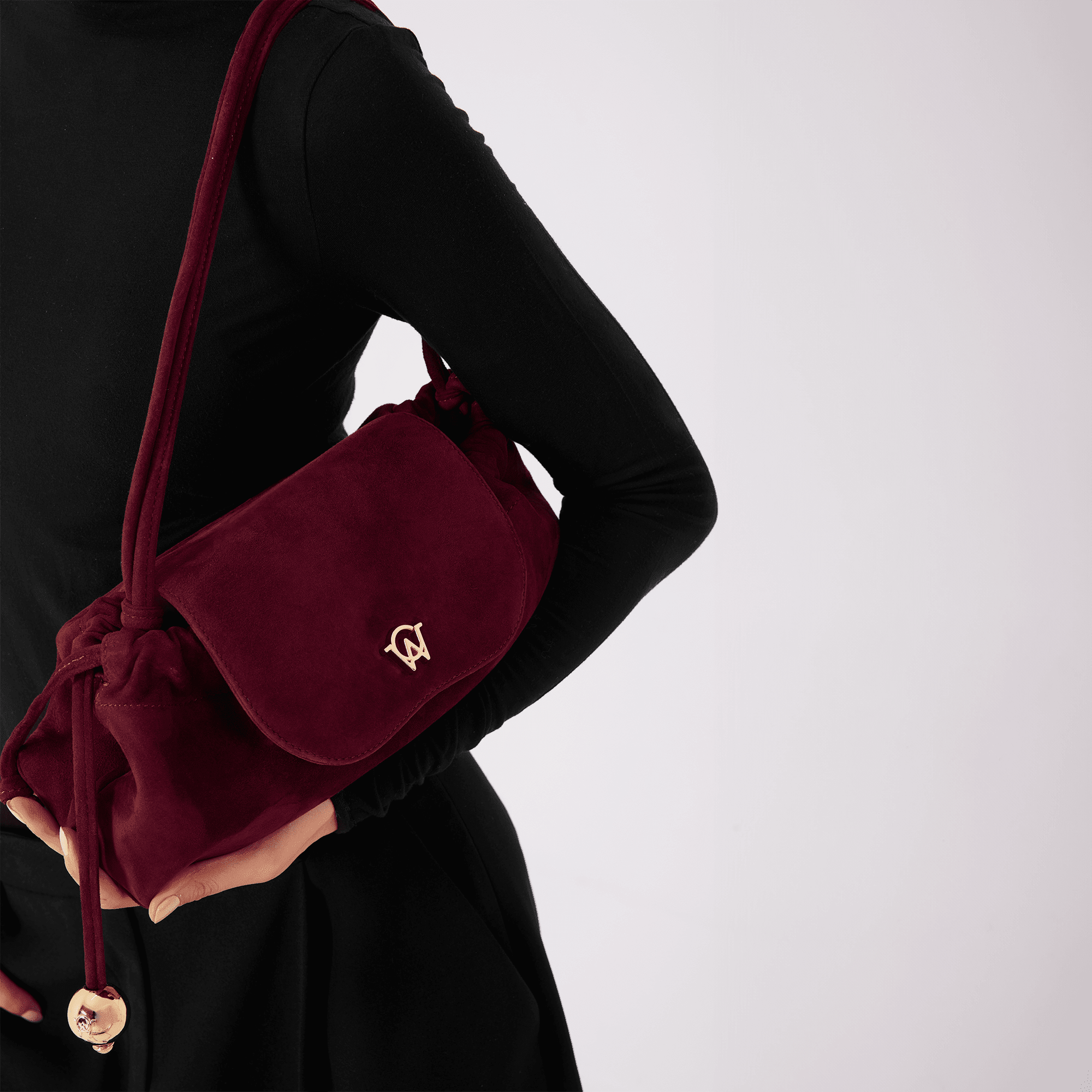 ALLÉE - SUEDE BURGUNDY (PRE - ORDER) - manc