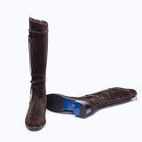 AUBREY - DARK SUEDE BROWN - manc