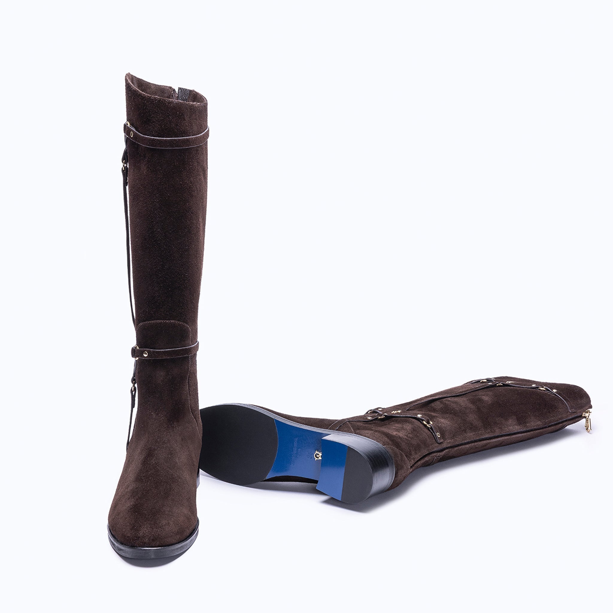 AUBREY - DARK SUEDE BROWN - manc