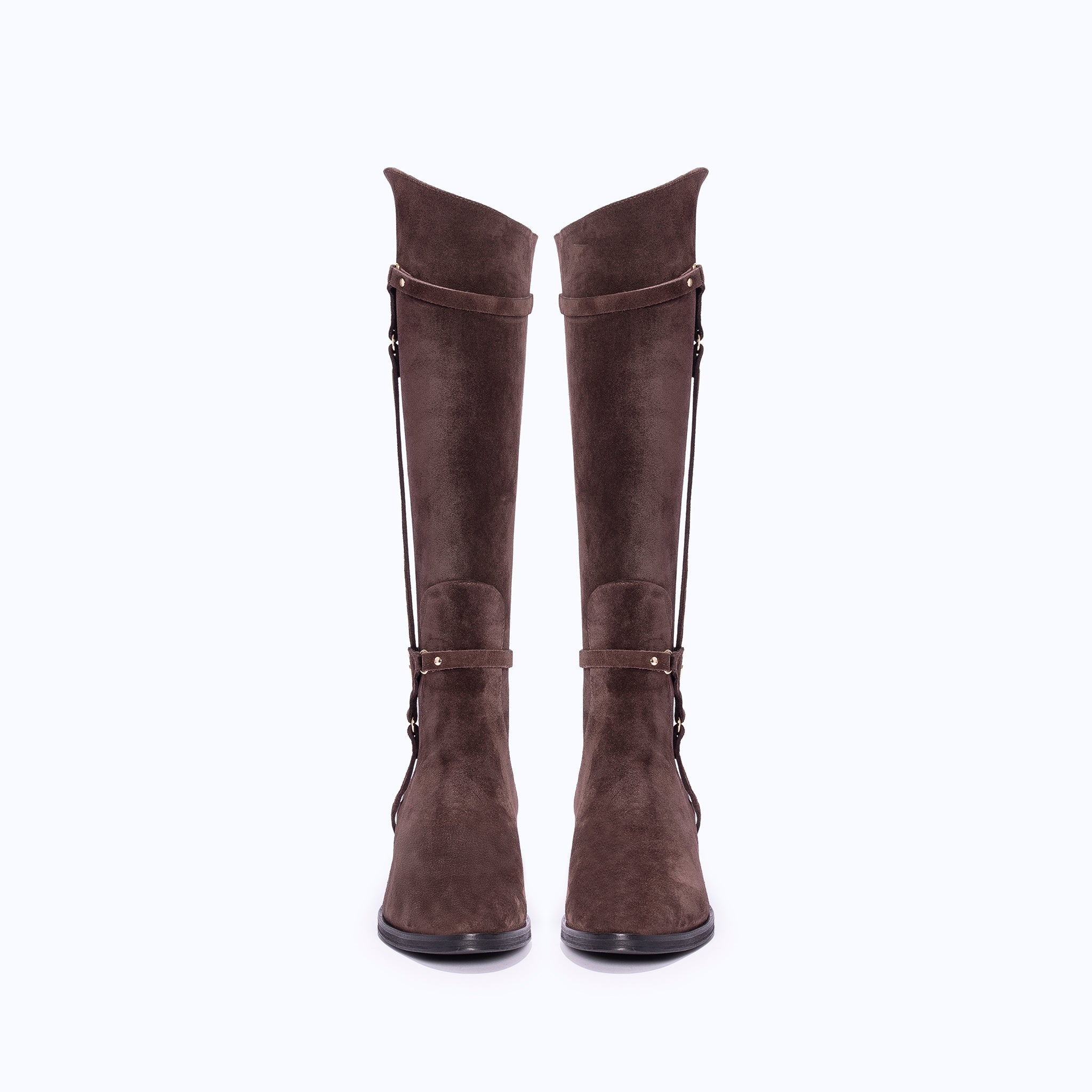 AUBREY - DARK SUEDE BROWN - manc