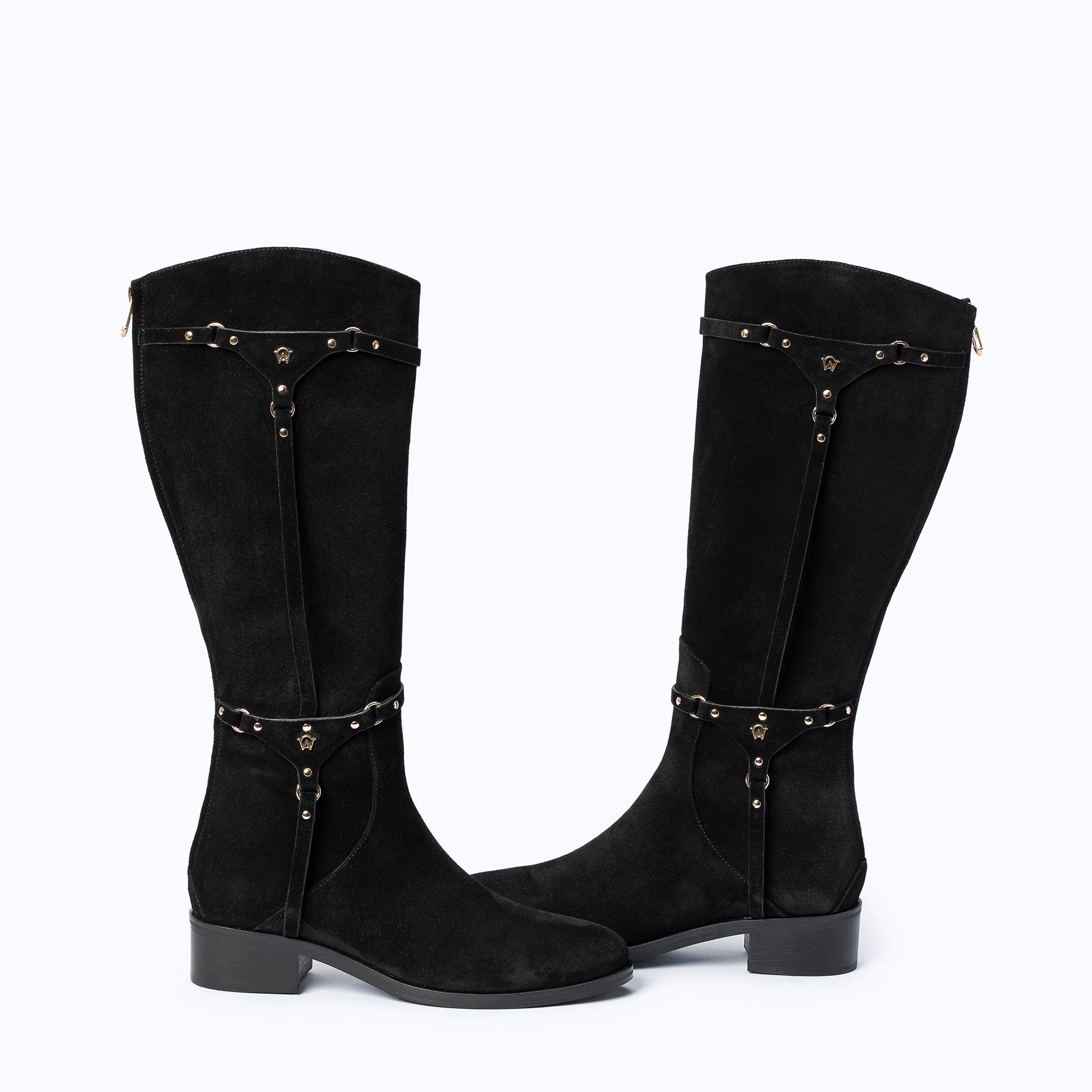 AUBREY - SUEDE BLACK - manc