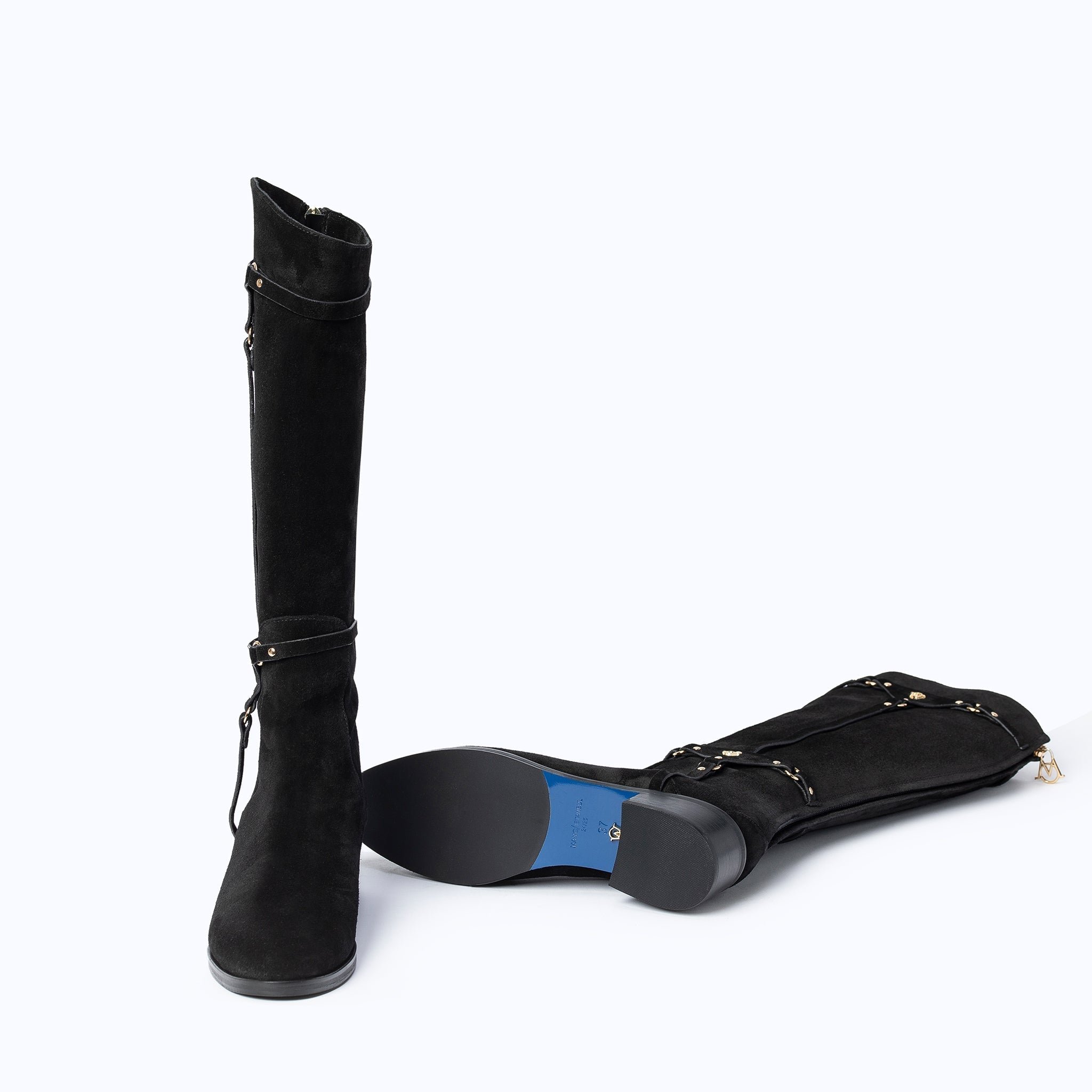 AUBREY - SUEDE BLACK - manc