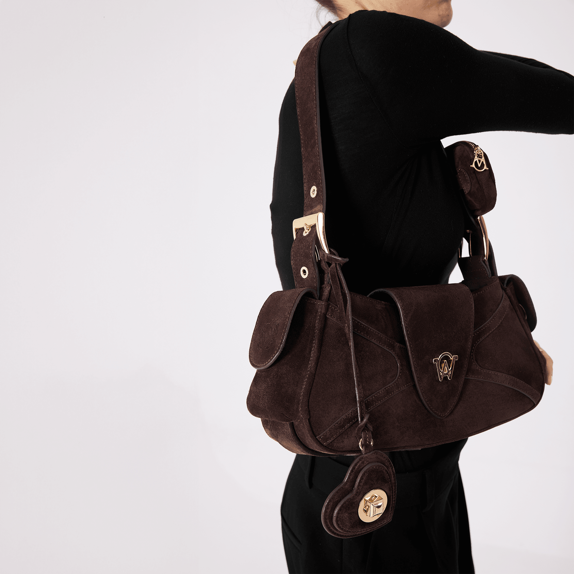 AURORA - DARK SUEDE BROWN (PRE - ORDER) - manc