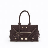 ZOUZOU - DARK SUEDE BROWN