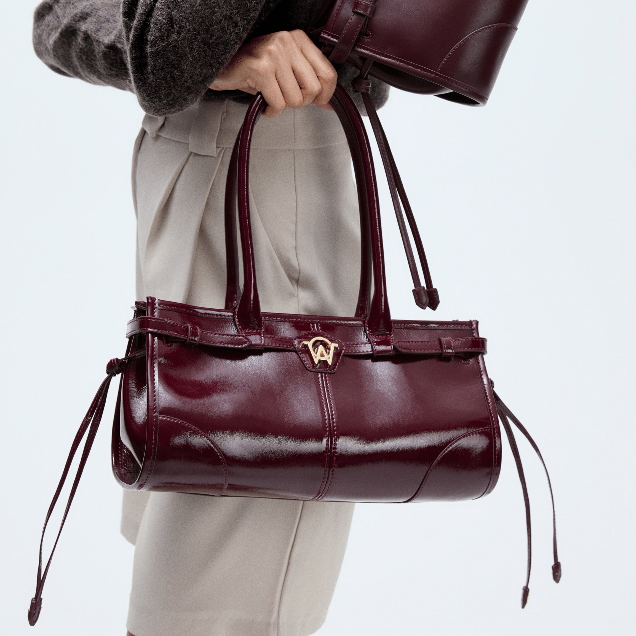 BABY JANE - BURGUNDY - manc