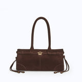 BABY JANE - DARK SUEDE BROWN - manc