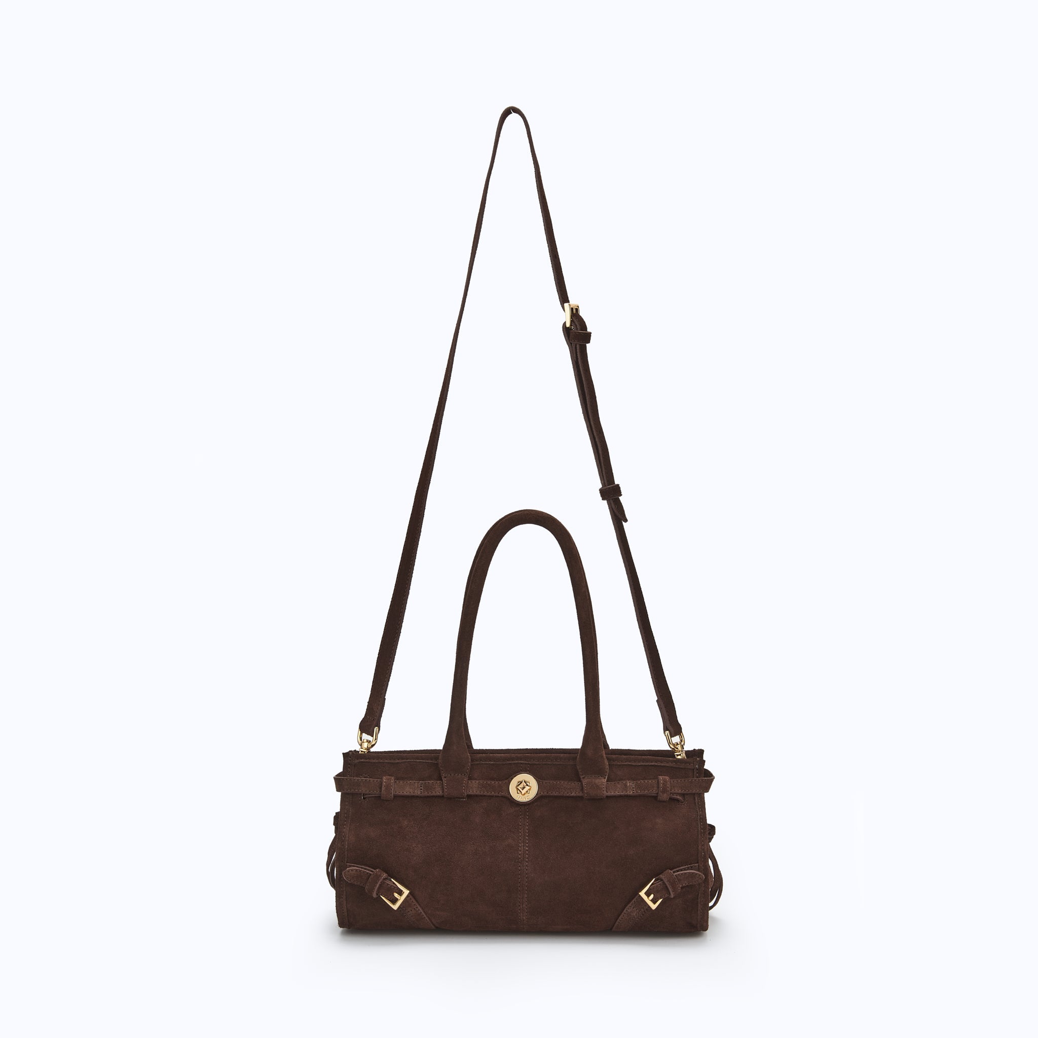 BABY JANE - DARK SUEDE BROWN - manc