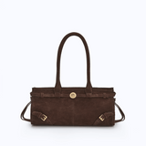 BABY JANE - DARK SUEDE BROWN - manc