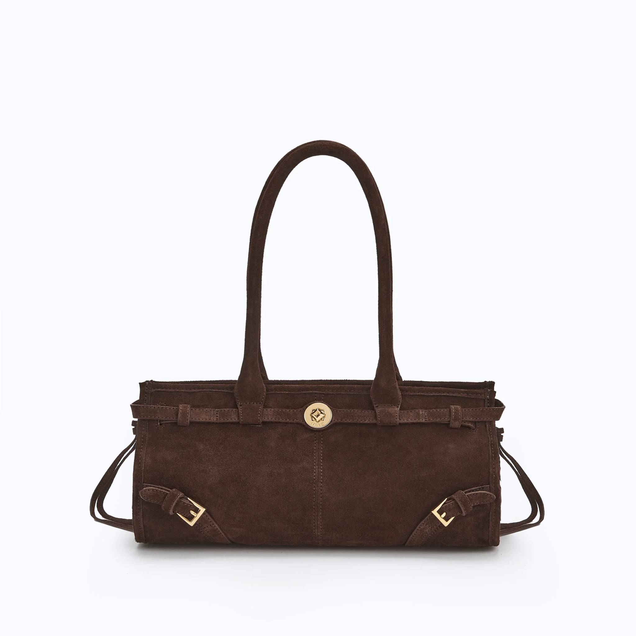 BABY JANE - DARK SUEDE BROWN - manc