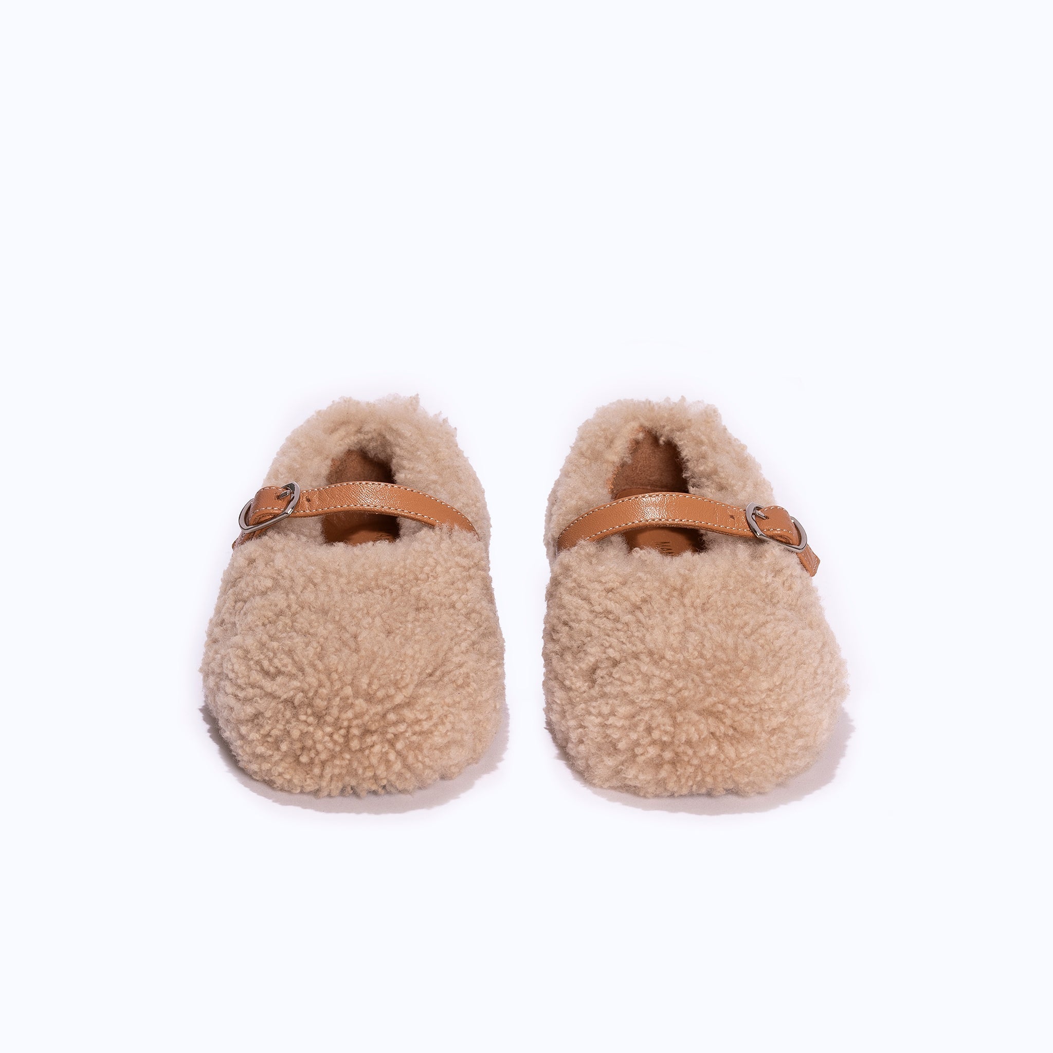 BABY TEDDY BALLERINAS - BEIGE - manc