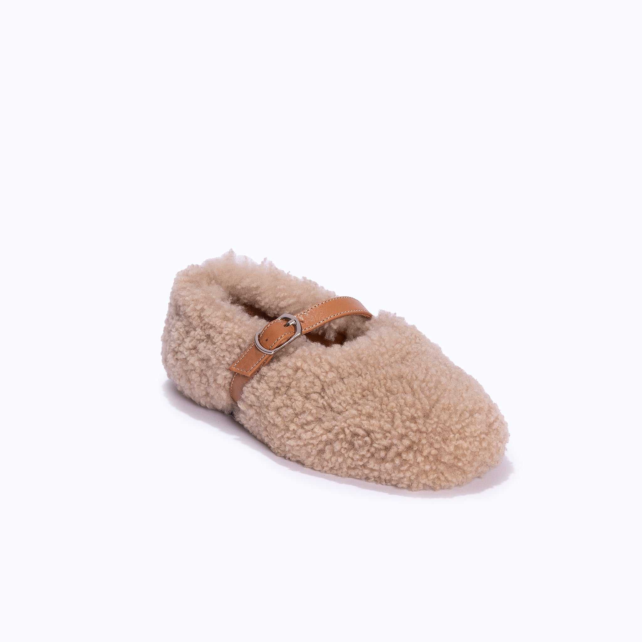 BABY TEDDY BALLERINAS - BEIGE - manc