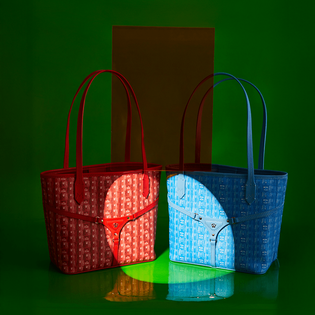 BELLA MINI TOTE - BABY BLUE - manc