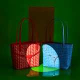 BELLA MINI TOTE - BABY BLUE - manc