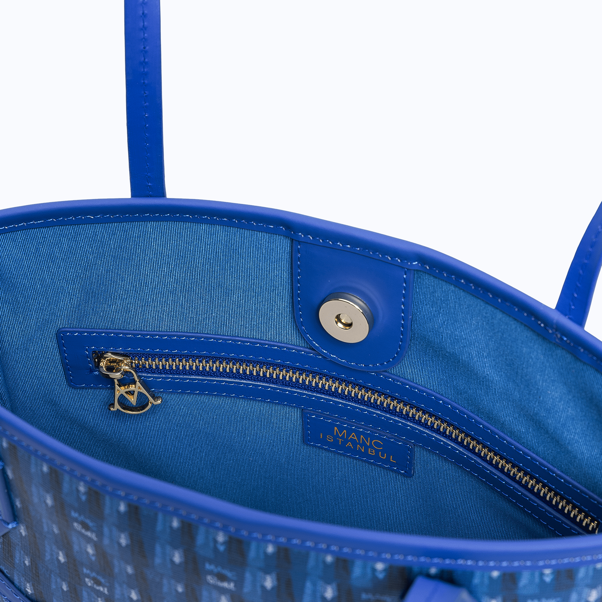 BELLA MINI TOTE - BLUE - manc