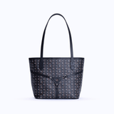 BELLA MINI TOTE - BROWN BLACK - manc