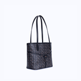 BELLA MINI TOTE - BROWN BLACK - manc