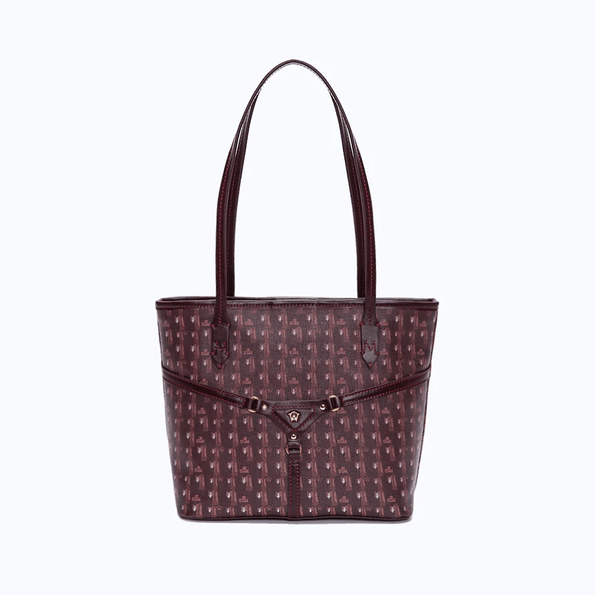 BELLA MINI TOTE - BURGUNDY - manc