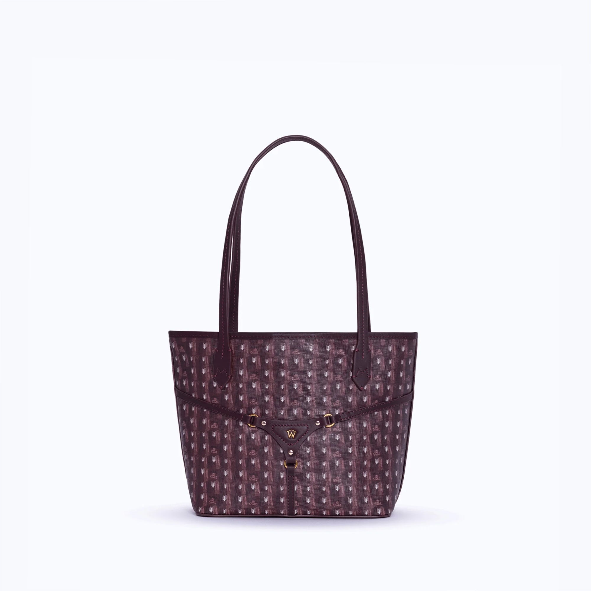 BELLA MINI TOTE - BURGUNDY