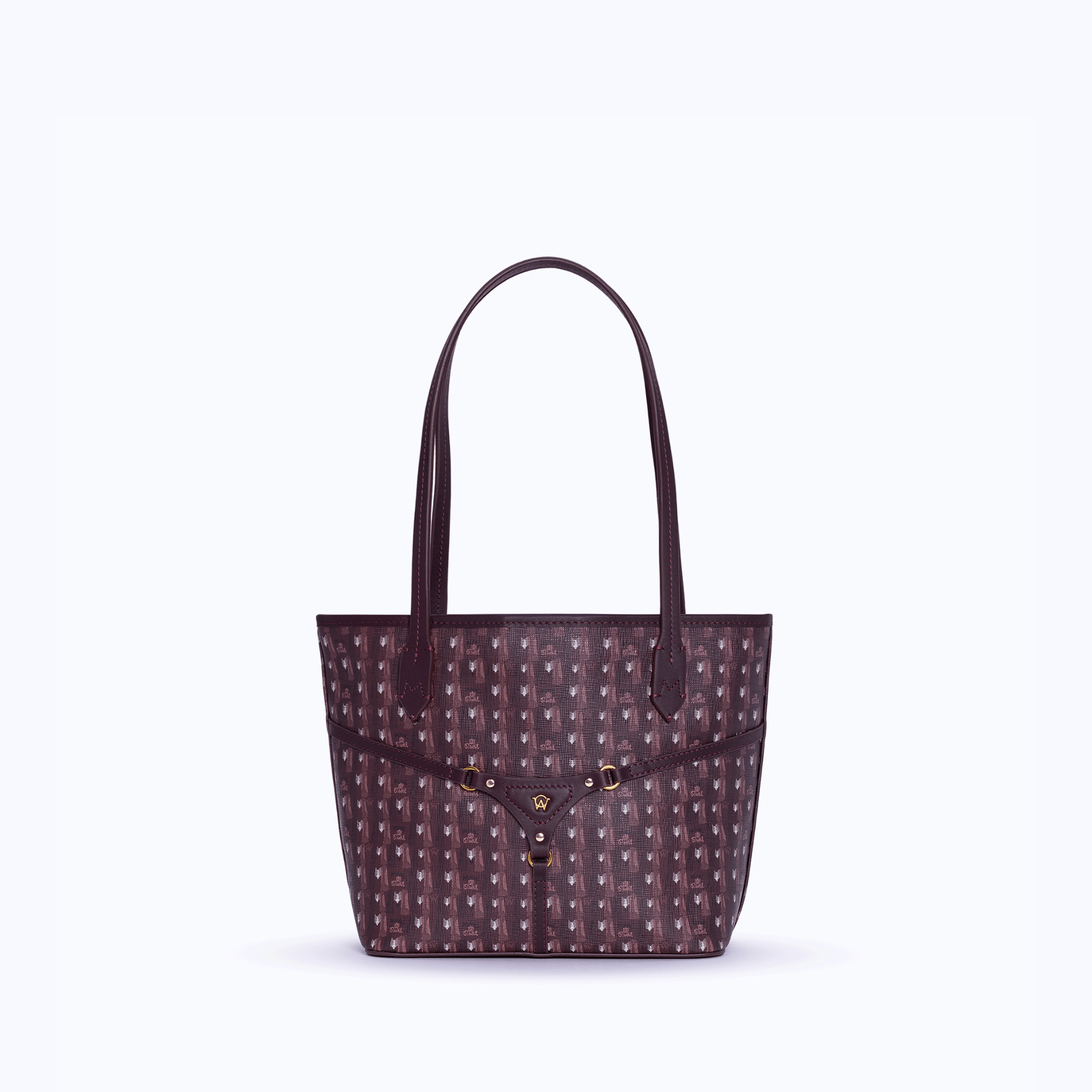 BELLA MINI TOTE - BURGUNDY - manc