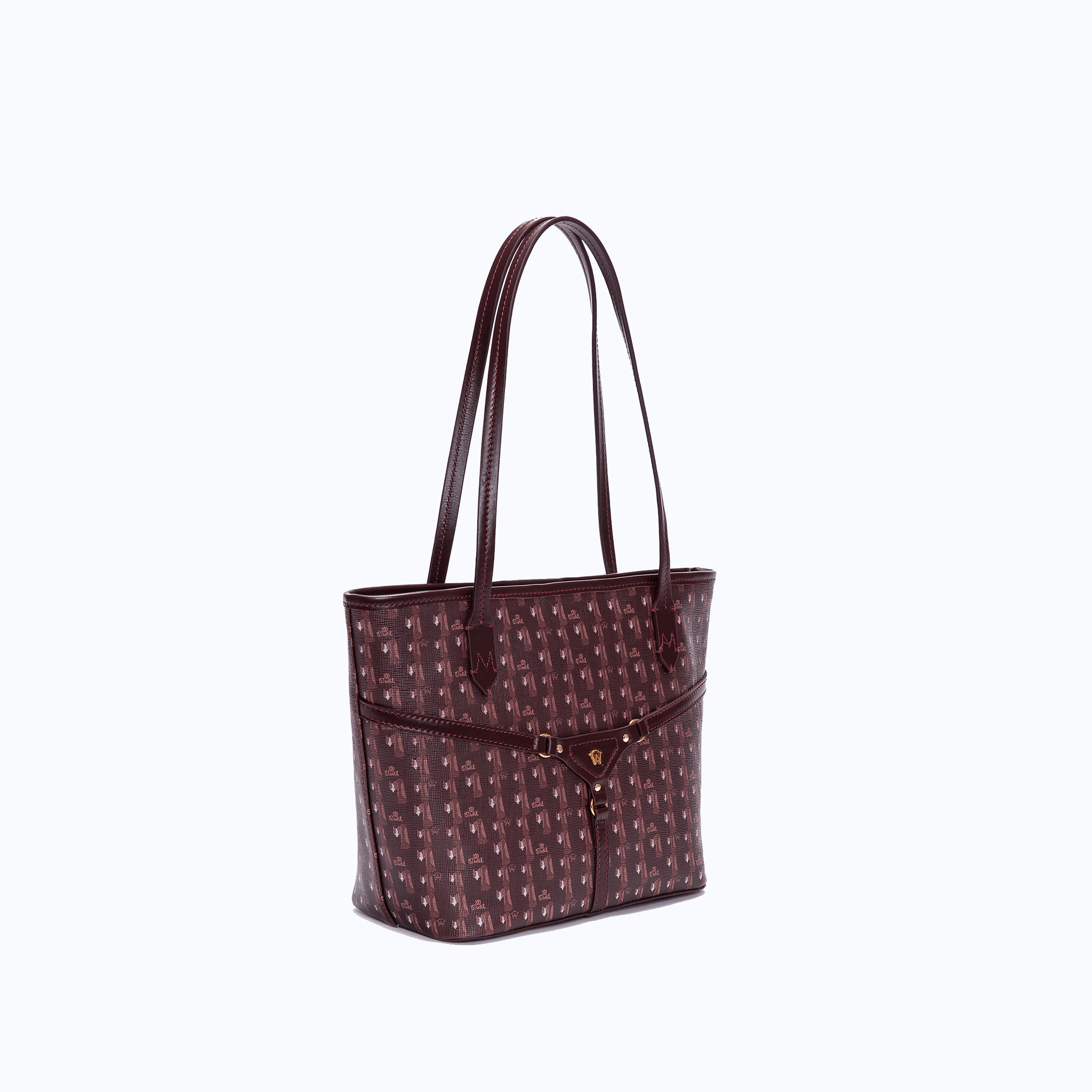 BELLA MINI TOTE - BURGUNDY - manc