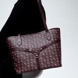 BELLA MINI TOTE - BURGUNDY - manc