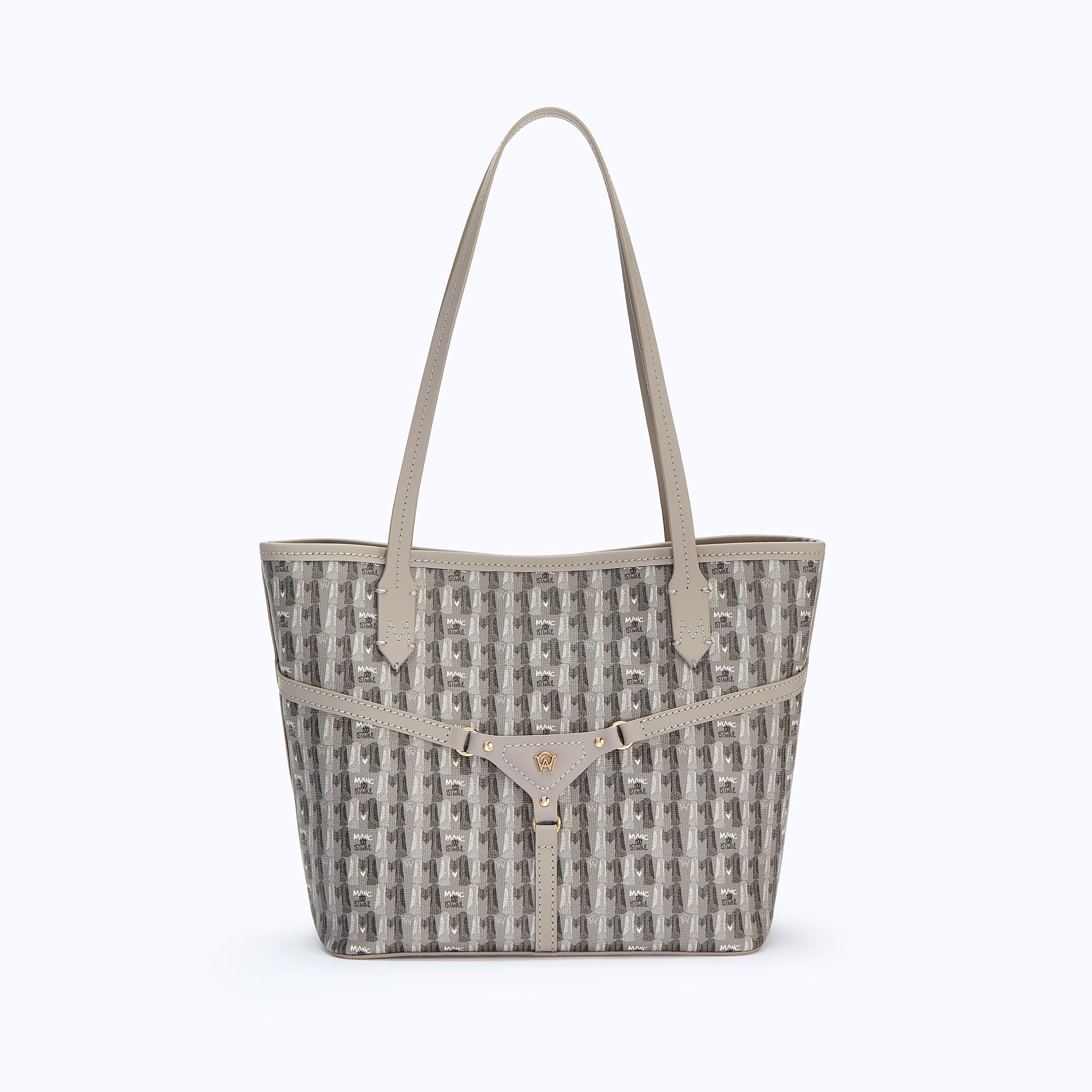 BELLA MINI TOTE - GRAY - manc