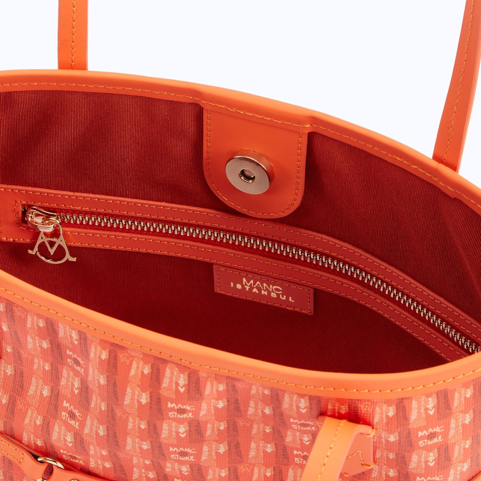 BELLA MINI TOTE - ORANGE - manc