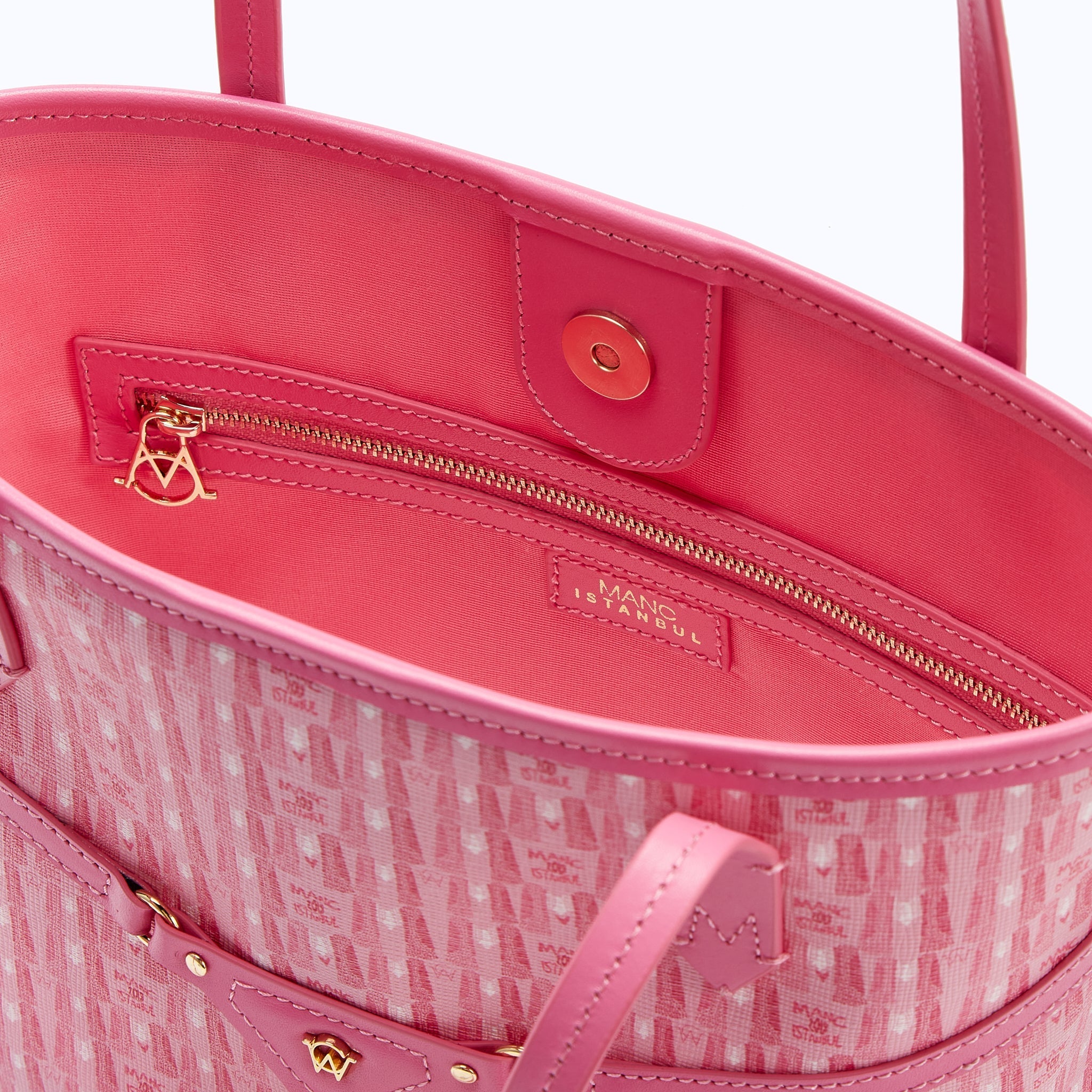 BELLA MINI TOTE- PINK – MANC OFFICIAL