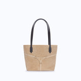 BELLA MINI TOTE - SUEDE BISCUIT - manc